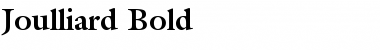 Download Joulliard Bold Font