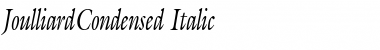 Download JoulliardCondensed Italic Font