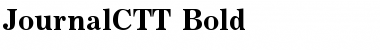 Download JournalCTT Bold Font