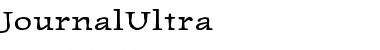 Download JournalUltra Font