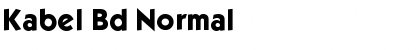 Download Kabel Bd Normal Font