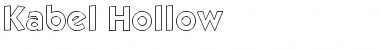 Download Kabel Hollow Font