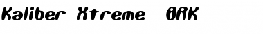 Download Kaliber Xtreme (BRK) Regular Font
