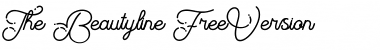 Download The Beautyline FreeVersion Regular Font