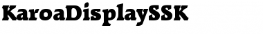 Download KaroaDisplaySSK Font