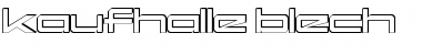 Download kaufhalle_blech Font