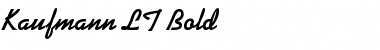 Download Kaufmann LT Font