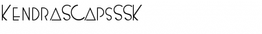Download KendraSCapsSSK Regular Font