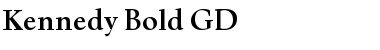 Download Kennedy GD Bold Font