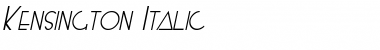 Download Kensington Italic Font