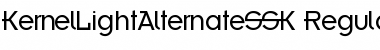 Download KernelLightAlternateSSK Regular Font