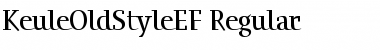 Download KeuleOldStyleEF Regular Font