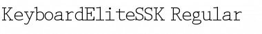 Download KeyboardEliteSSK Regular Font