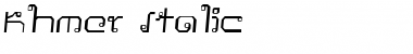 Download Khmer Italic Font