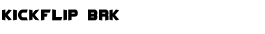 Download Kickflip (BRK) Regular Font