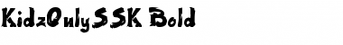 Download KidzOnlySSK Bold Font