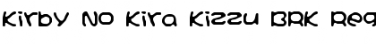 Download Kirby No Kira Kizzu BRK Font