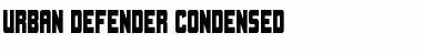Download Urban Defender Condensed Font