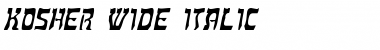 Download Kosher Wide Font