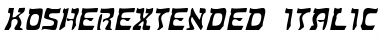 Download KosherExtended Font