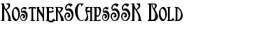 Download KostnerSCapsSSK Bold Font