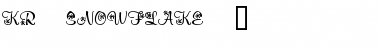 Download KR Snowflake 2 Regular Font