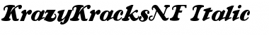 Download KrazyKracksNF Regular Font