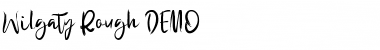 Download Wilgaty Rough DEMO Font