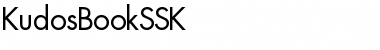 Download KudosBookSSK Regular Font