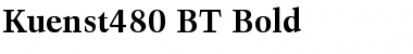 Download Kuenst480 BT Bold Font