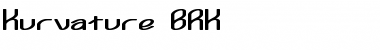 Download Kurvature BRK Regular Font