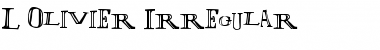 Download L'Olivier Irregular Font Title Preview