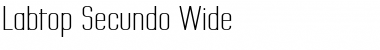 Download Labtop Secundo Wide Regular Font