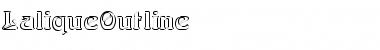 Download LaliqueOutline Font