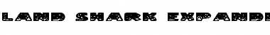 Download Land Shark Expanded Expanded Font