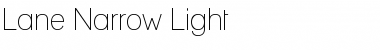 Download Lane Narrow Light Regular Font
