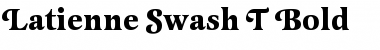 Download Latienne Swash T Regular Font