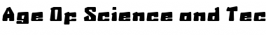 Download Age Of Science and Technology Font Download Age Of Science and Technology Font