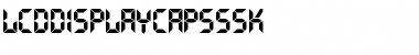 Download LCDDisplayCapsSSK Font