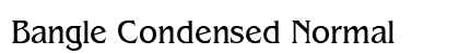 Bangle Condensed Normal Preview