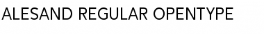 Download Alesand Font