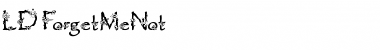 Download LD ForgetMeNot Font