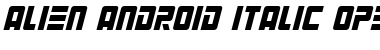 Download Alien Android Font Download Alien Android Font