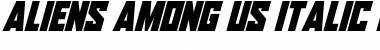 Download Aliens Among Us Font