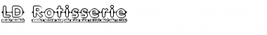 Download LD Rotisserie Font