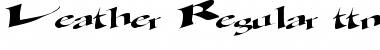 Download Leather Font