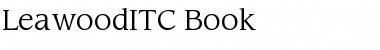 Download LeawoodITC Font
