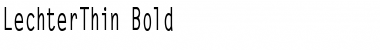 Download LechterThin Font