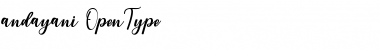 Download andayani Font