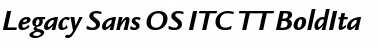 Download Legacy Sans OS ITC TT Font
